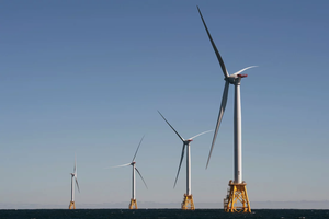 Chính quyền Tổng thống Mỹ Joe Biden vừa thu về 93 triệu USD từ hợp đồng phát triển điện gió ngoài khơi, một sự cải thiện lớn so với một năm trước. Ảnh: Don Emmert/AFP