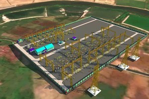 Phối cảnh dự án Trạm biến áp 220kV Nam Cấm