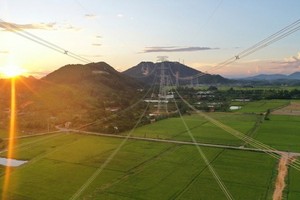 Thông tuyến toàn bộ đường dây 500 kV mạch 3 Quảng Trạch - Phố Nối