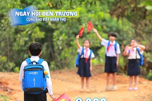 Chào đón năm học mới 2024-2025, Bảo Việt Nhân thọ trao tặng hơn 8.000 cặp sách cho các em học sinh trên toàn quốc
