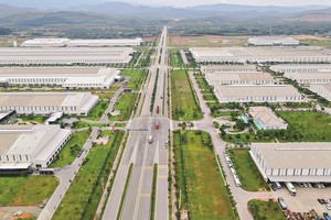 Chủ tịch Quảng Nam yêu cầu quyết liệt hơn nữa tại dự án Khu công nghiệp Thaco Chu Lai (451ha).