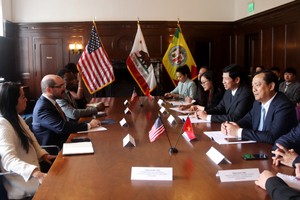 Bộ Văn hoá, Thể thao và Du lịch làm việc với chính quyền thành phố Los Angeles (Hoa Kỳ) về hợp tác, phát triển du lịch, điện ảnh.