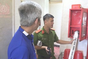 Loạt doanh nghiệp tại Bình Định bị xử phạt vi phạm quy định về phòng cháy, chữa cháy