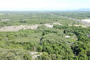 Khu vực xã Hải Trường, huyện Hải Lăng, tỉnh Quảng Trị, nơi dự án được đề xuất thực hiện. Ảnh: Ngọc Tân