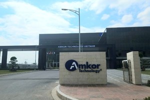 Tập đoàn Amkor đã tăng vốn thêm 1,07 tỷ USD cho nhà máy bán dẫn ở Bắc Ninh
