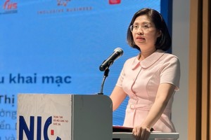 Bà Trịnh Thị Hương, Phó Cục trưởng Cục Phát triển doanh nghiệp (Bộ Kế hoạch và Đầu tư). Ảnh: Nguyễn Linh