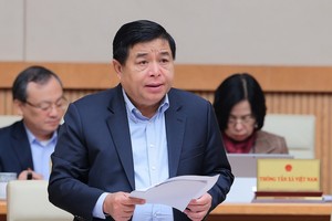 Bộ trưởng Bộ Kế hoạch và Đầu tư Nguyễn Chí Dũng làm Tổ trưởng Tổ công tác. Ảnh: VGP