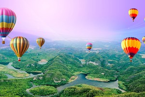 Lễ hội Khinh khí cầu Tràng An - Cúc Phương khai mạc ngày 26/10 tại Công viên Văn hóa Tràng An