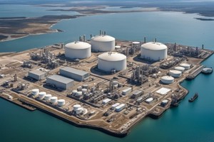 Mô hình Nhiệt điện khí LNG - ảnh minh hoạ