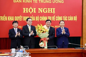 Bí thư Nghệ An Thái Thanh Quý giữ chức Phó Trưởng Ban Kinh tế Trung ương