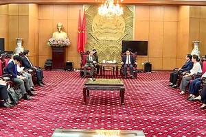 Chủ tịch UBND tỉnh Thái Bình Nguyễn Khắc Thận có buổi làm việc với lãnh đạo Tập đoàn Tokyo Gas (Nhật Bản) và Tập đoàn Trường Thành Việt Nam.