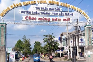 Dự án được thực hiện tại thị trấn Mái Dầm, huyện Châu Thành, tỉnh Hậu Giang