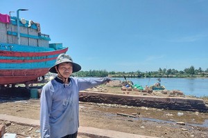 Việc triển khai thực hiện Dự án cảng cá Tịnh Hòa vẫn rất chậm, nhất là công tác bồi thường, giải phóng mặt bằng.