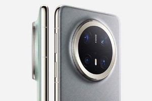 Cận cảnh mặt lưng chiếc điện thoại Mate 70 Pro+ được Richard Yu - Chủ tịch và CEO của Nhóm Kinh doanh Tiêu dùng Huawei - chia sẻ lên trang mạng xã hội Weibo cá nhân. Ảnh cắt từ clip 