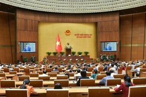 Quốc hội nghe báo cáo giải trình trước khi bấm nút.