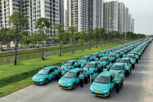 Xu hướng taxi xanh, thân thiện là tất yếu