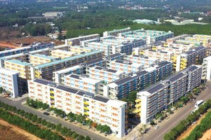 Gói vay nhà ở xã hội do Bộ Xây dựng đề xuất sẽ lấy vốn từ trái phiếu Chính phủ. Ảnh: Trọng Tín