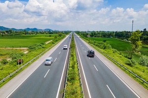 Một đoạn cao tốc Cầu Giẽ - Ninh Bình do VEC đầu tư.