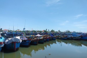 Dự án nâng cấp, mở rộng khu neo đậu tránh trú bão kết hợp cảng cá Tịnh Hòa khi hoàn thành sẽ đảm bảo cho hơn 1.000 tàu thuyền neo đậu.