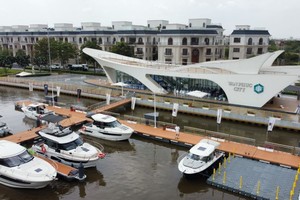 Một bến du thuyền tại TP.HCM.