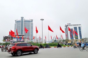 Một góc đô thị thành phố Hải Phòng.