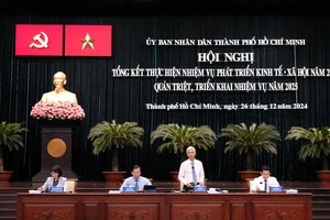 Dự kiến sau sắp xếp, TP.HCM sẽ tinh gọn và giảm 15% đầu mối tổ chức bên trong và tinh giản biên chế theo lộ trình do Trung ương quy định. Ảnh: Trọng Tín.