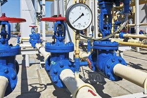 Hệ thống đường ống dẫn khí đốt của Tập đoàn Gazprom (Nga). Ảnh minh họa: EPA/TTXVN