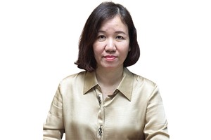 Bà Nguyễn Thị Mai Hạnh, Vụ trưởng Vụ Hệ thống Tài khoản quốc gia (Tổng cục Thống kê) 