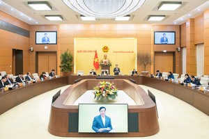 Ủy ban Thường vụ Quốc hội họp xem xét, quyết định việc điều chỉnh Chương trình Xây dựng luật, pháp lệnh năm 2025