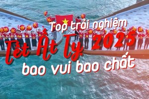 Những điểm du lịch đẹp mê ly, khách thoải mái check-in dịp Tết Ất Tỵ