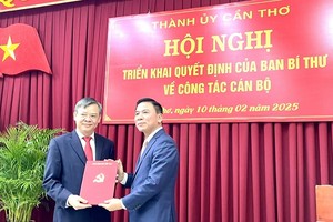 Ông Trương Cảnh Tuyên giữ chức Phó bí thư Thành ủy Cần Thơ
