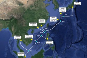  Tuyến cáp quang biển ADC (Asia Direct Cable). Ảnh: VTS