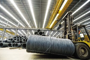 Trước mắt, chính sách thuế với mặt hàng thép và nhôm nhập khẩu của Mỹ tác động không quá nghiêm trọng tới doanh nghiệp Việt