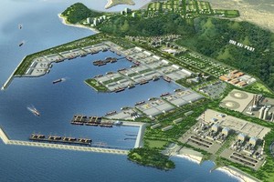 Vị trí thực hiện dự án LNG Quỳnh Lập