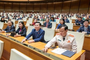 Nghị quyết điều chỉnh mục tiêu tăng trưởng được Quốc hội thông qua tại Kỳ họp bất thường lần thứ 9.