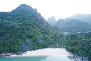 Quảng Ninh đưa vào khai thác hành trình tham quan trên vịnh Bái Tử Long