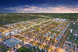 Phân khu Kim Ngân 1 nằm ngay cửa ngõ đô thị nghỉ dưỡng Sun Urban City (Ảnh phối cảnh minh họa: Sun Property)