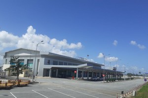 Cảng hàng không Chu Lai - Quảng Nam (Ảnh: Lưu Bang).