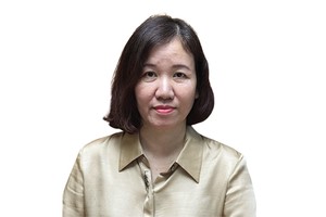 Bà Nguyễn Thị Mai Hạnh, Trưởng ban Ban Hệ thống tài khoản quốc gia, Cục Thống kê (Bộ Tài chính)