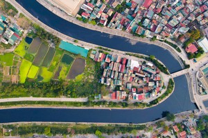 Hà Nội đẩy nhanh tiến độ cải tạo sông Tô Lịch và chỉnh trang hai bên sông