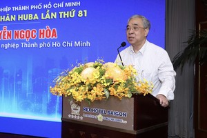 Ông Nguyễn Ngọc Hòa, Chủ tịch Hiệp hội Doanh nghiệp TP.HCM (HUBA).