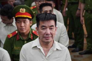 Bị cáo Lê Quang Bình, chủ tịch Công ty Cổ phần Đầu tư Trung Hậu 68.