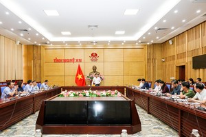 Nghệ An: Hoàn thành giải ngân vốn dự án mở rộng Quốc lộ 1A trước ngày 30/5/2025