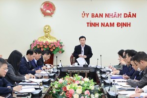 Nam Định nỗ lực hoàn thành tuyến đường bộ Nam Định - Lạc Quần - Đường bộ ven biển trước 1/7
