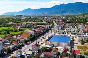 Quốc lộ 1A đoạn qua thị xã Kỳ Anh, Hà Tĩnh cần được nâng cấp.