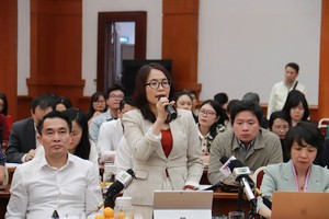 Bà Bùi Thu Thủy, Phó cục trưởng Cục Phát triển Doanh nghiệp tư nhân và Kinh tế tập thể (Bộ Tài chính). 