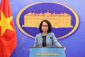 Người phát ngôn Bộ Ngoại giao Phạm Thu Hằng. Ảnh: Bộ Ngoại giao 