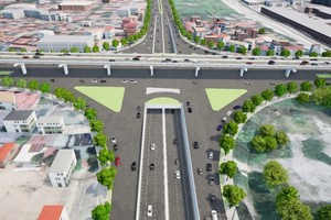 Hà Nội duyệt dự án hầm chui Hoàng Quốc Việt - Phạm Văn Đồng 3000 tỷ đồng 