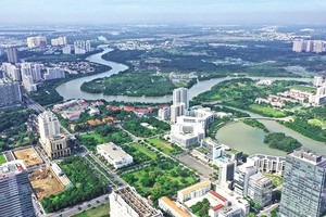 Khu đô thị Phú Mỹ Hưng tại TP.HCM. Ảnh: Lê Toàn