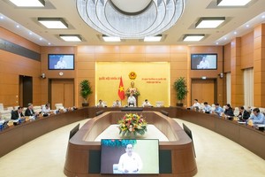 Trong phiên họp tháng 4/2025, Ủy ban Thường vụ Quốc hội đã cho ý kiến về hồ sơ đề nghị sửa đổi, bổ sung một số điều của Hiến pháp năm 2013.